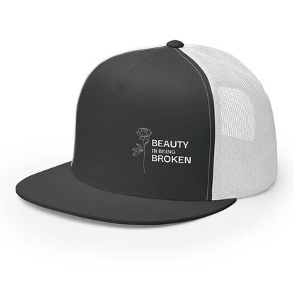 Signature Trucker Cap - White