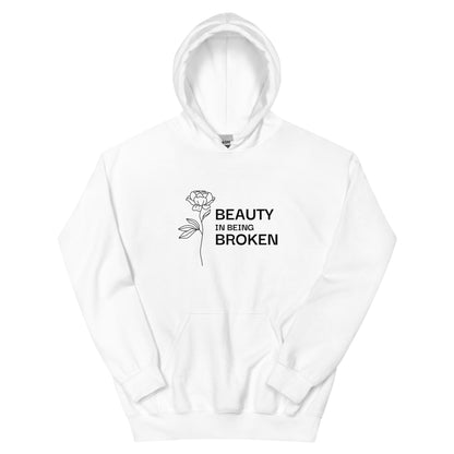 Beauty in Being Broken Signature Hoodie - Black